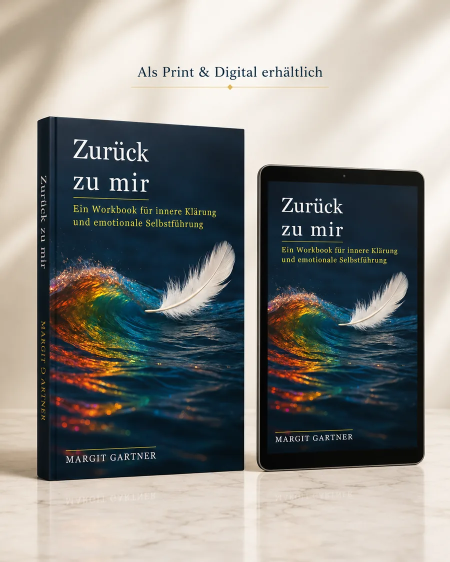 Zurück zu mir Workbook als Buch und digitale Version